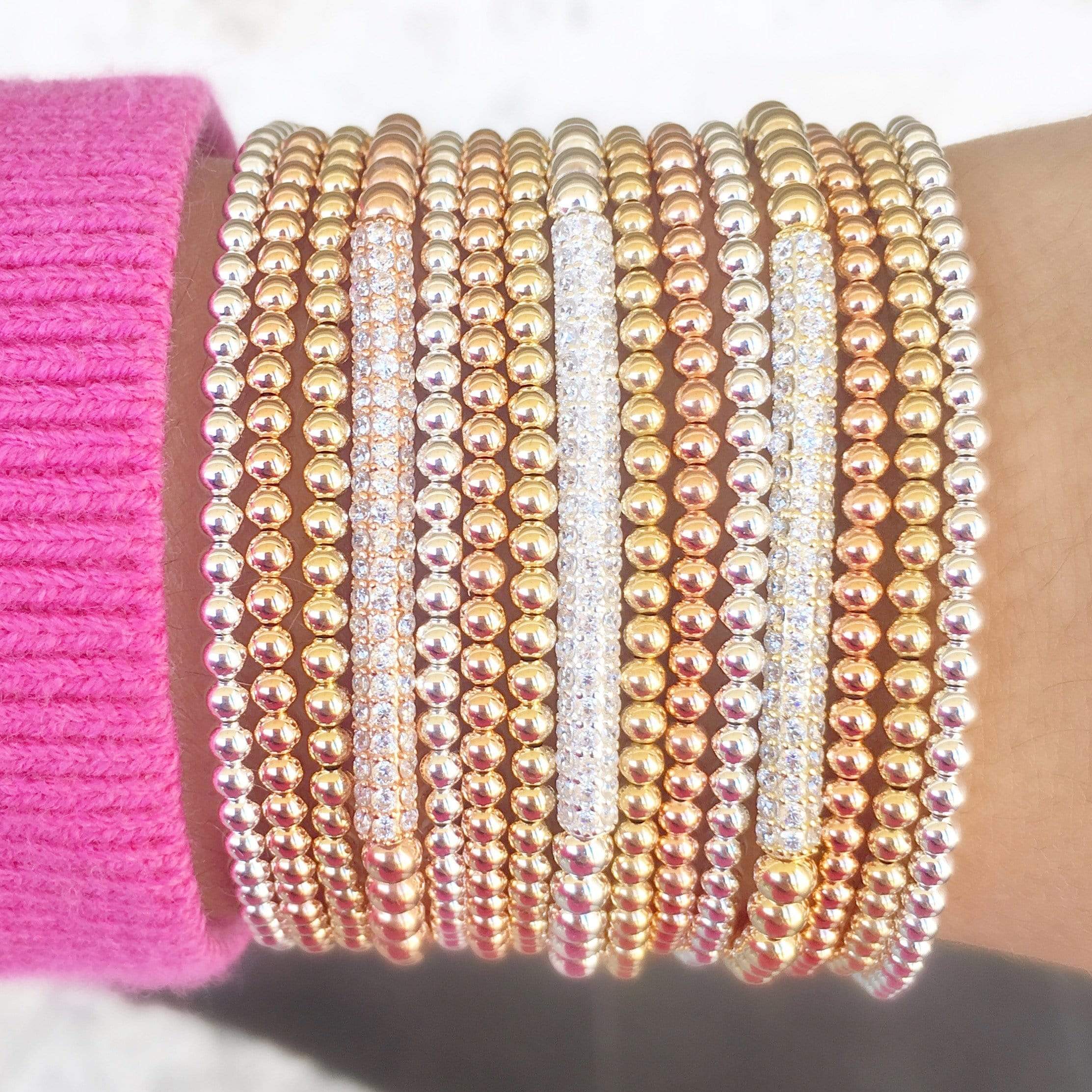 Ready, Set, Stack | Gold + Silver + Rose Gold Bracelet Set