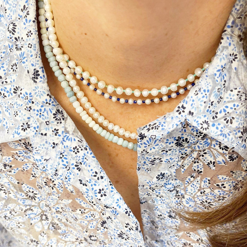 BEADazzled | Pearl Choker Necklace