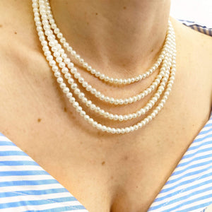 Perla | Short Pearl Necklace