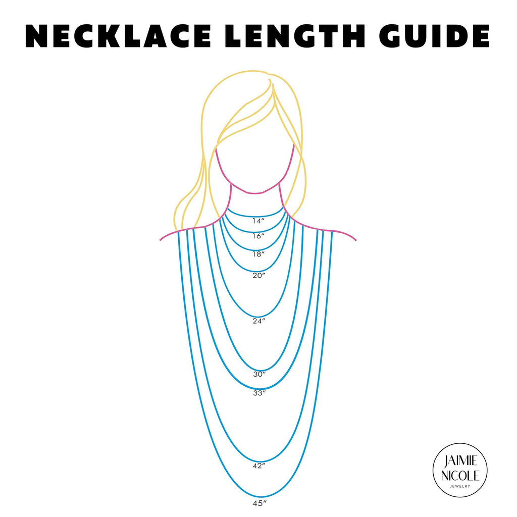 Lucky | Script Necklace