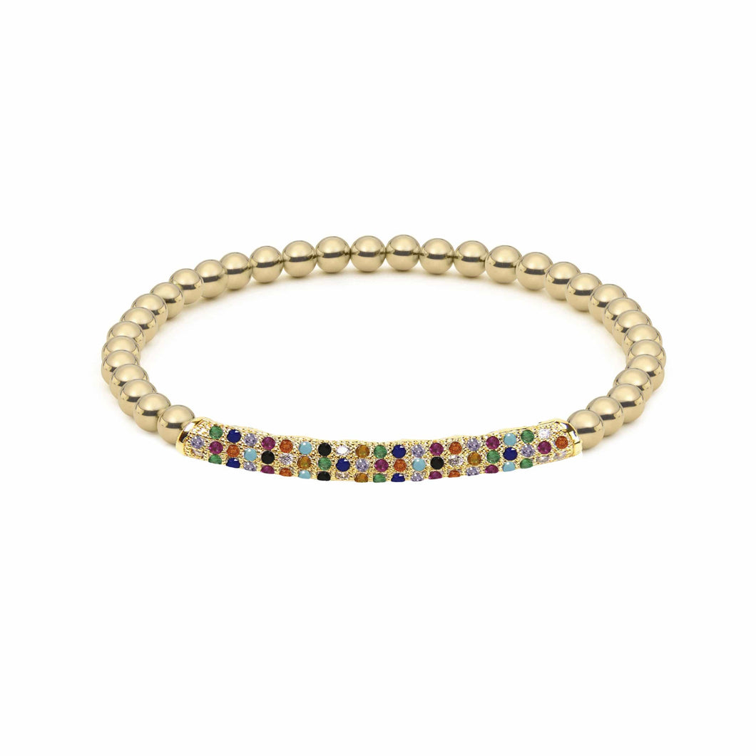 Over the Rainbow | Bar Bracelet by Jaimie Nicole Jewelry