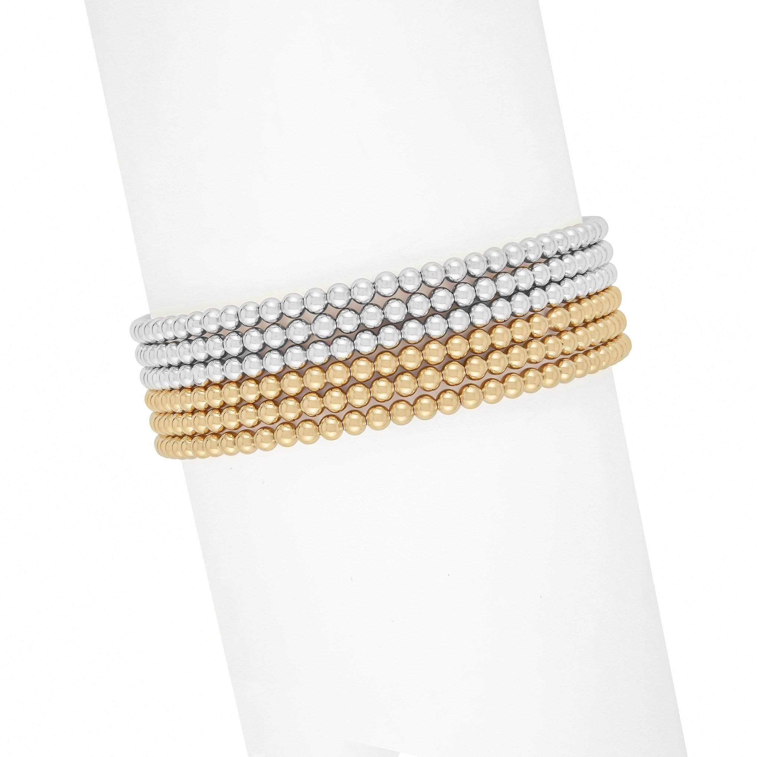 Ready, Set, Stack | Gold + Silver Bracelet Set