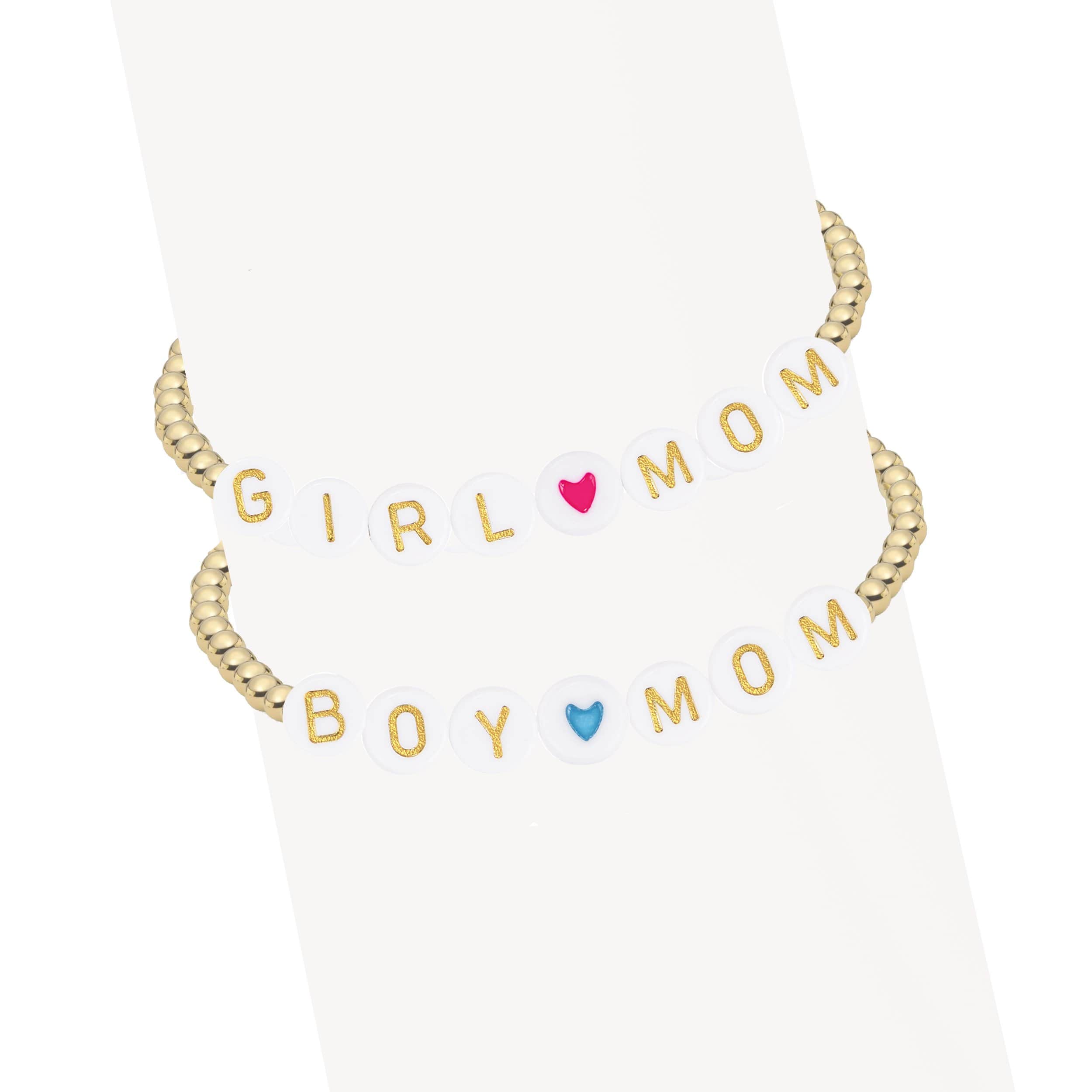 Kiddos  Girl Boy Charm Bracelet by Jaimie Nicole Jewelry