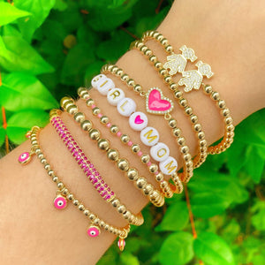 LOVE | Charm Bracelet by Jaimie Nicole Jewelry