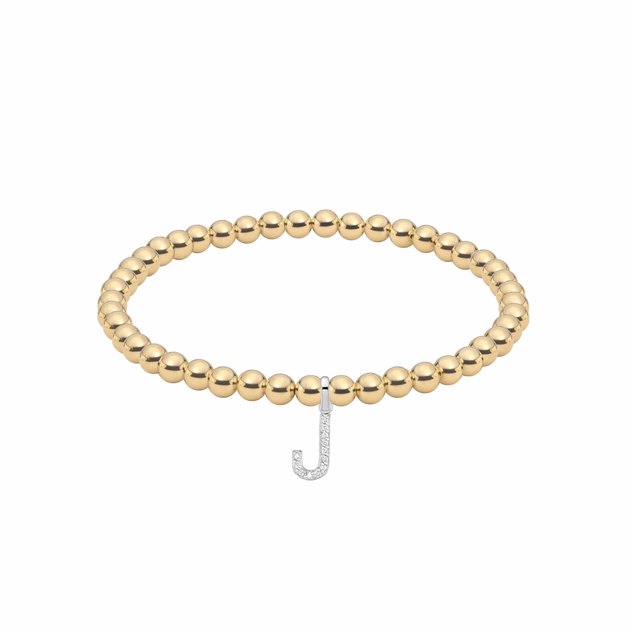 Initial Here | Single Letter Charm Bracelet