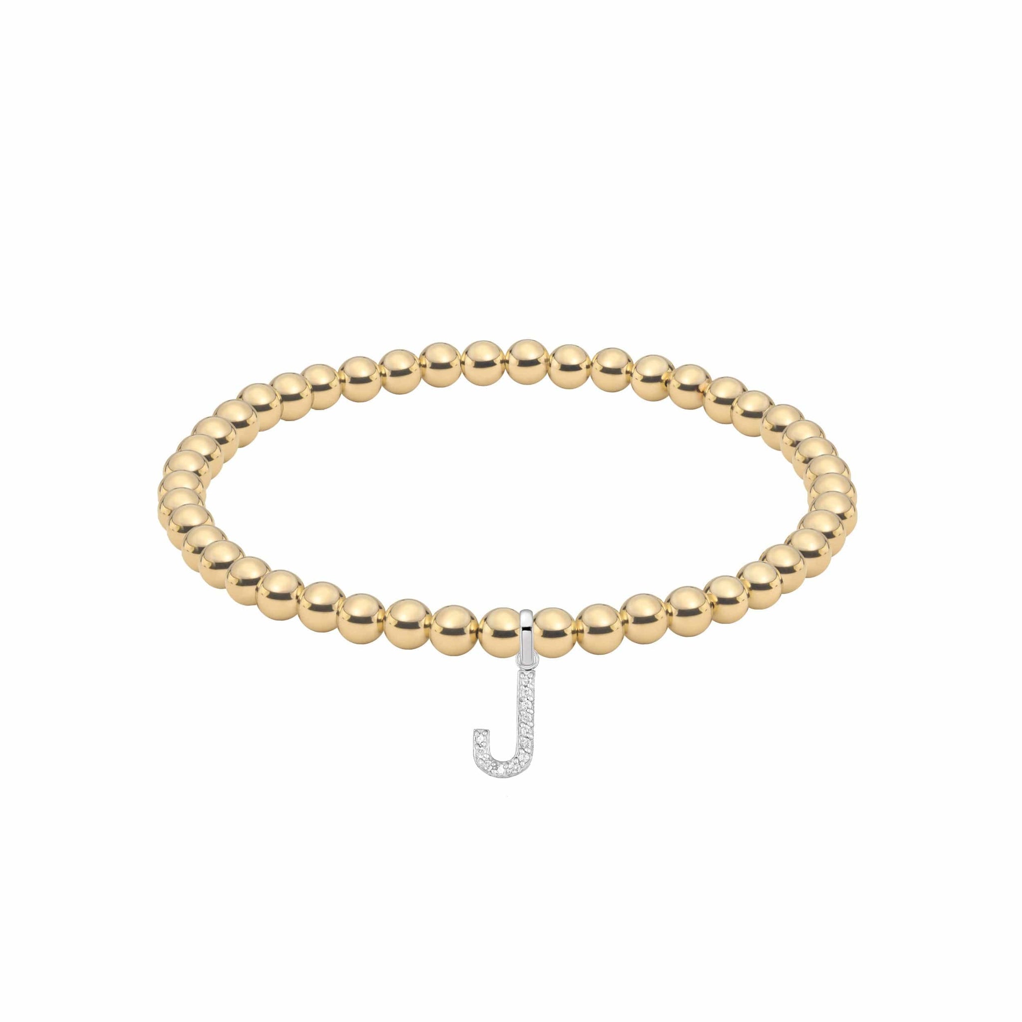 Heart of Gold  Charm Bracelet by Jaimie Nicole Jewelry