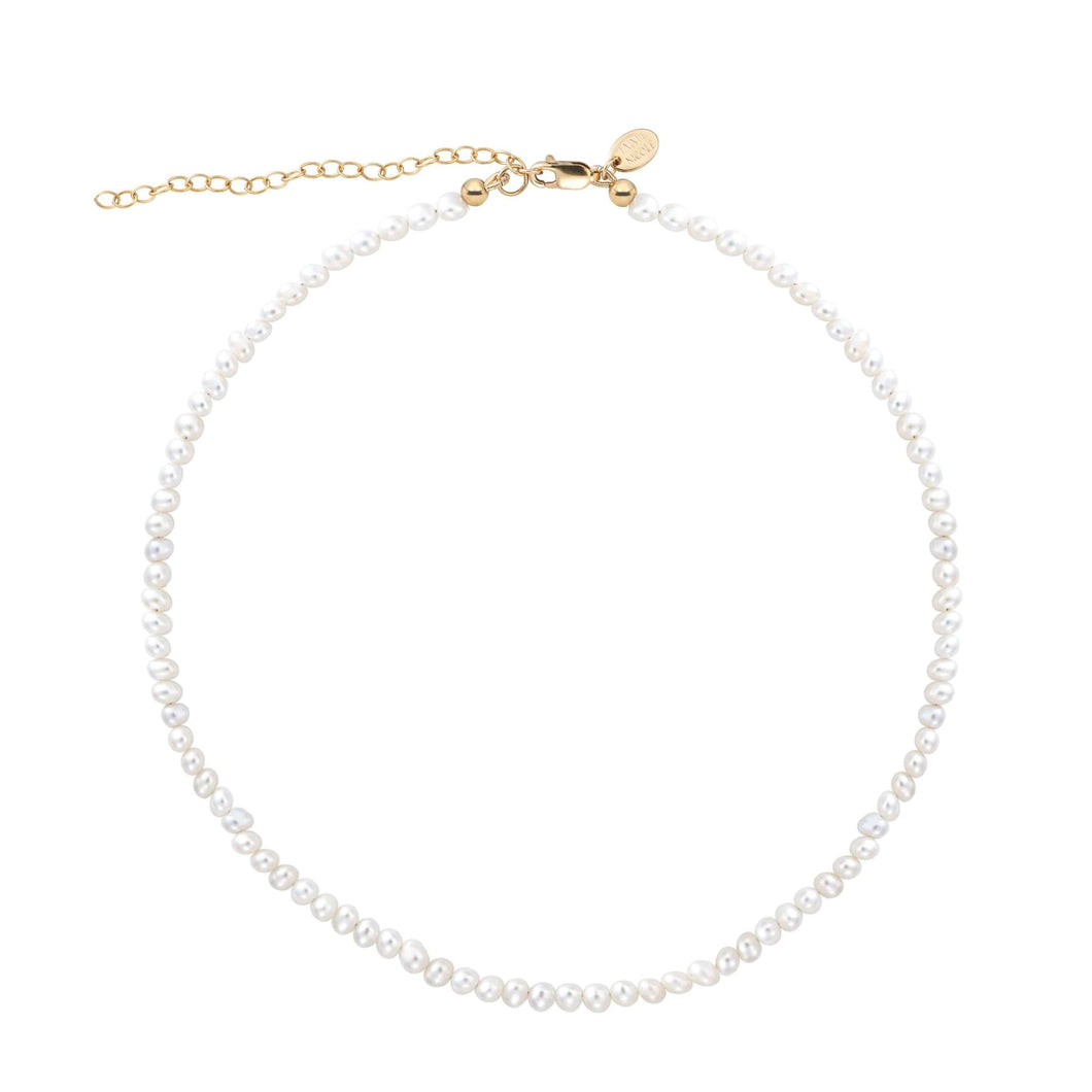 Crystal Embellished Pearl Choker In White Magda Butrym, 43% OFF