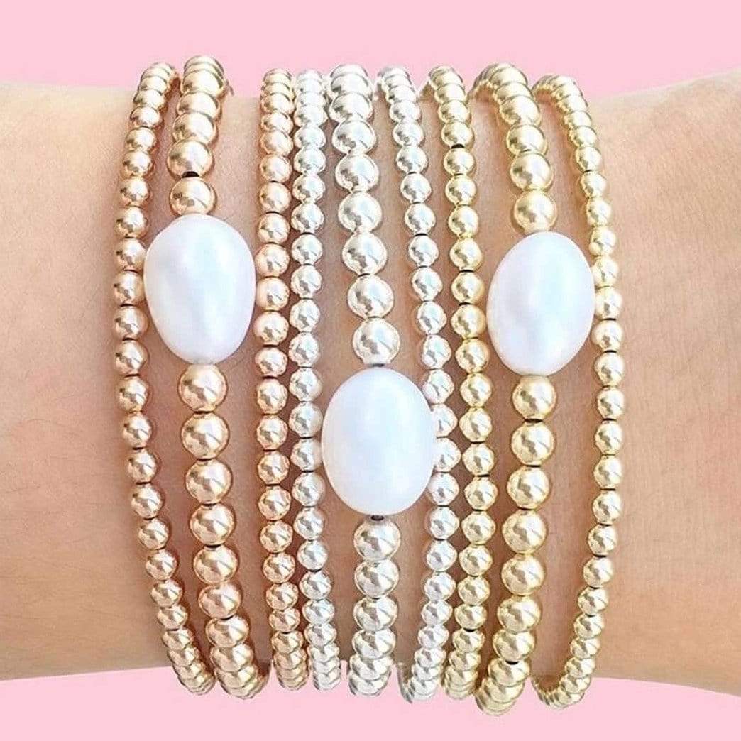 Ready, Set, Stack | Gold + Silver + Rose Gold Bracelet Set